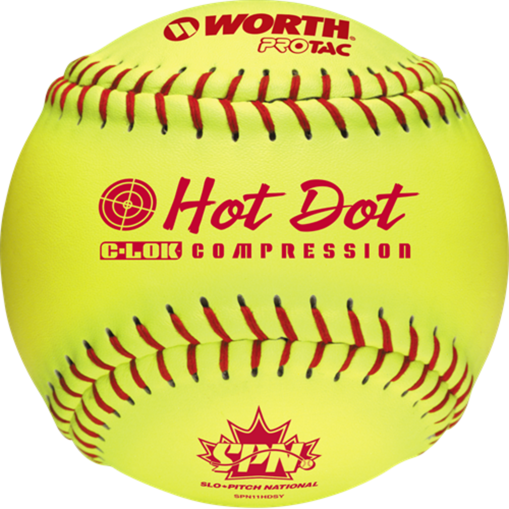 WORTH WORTH BASEBALL HOT DOT 11" OPTIC