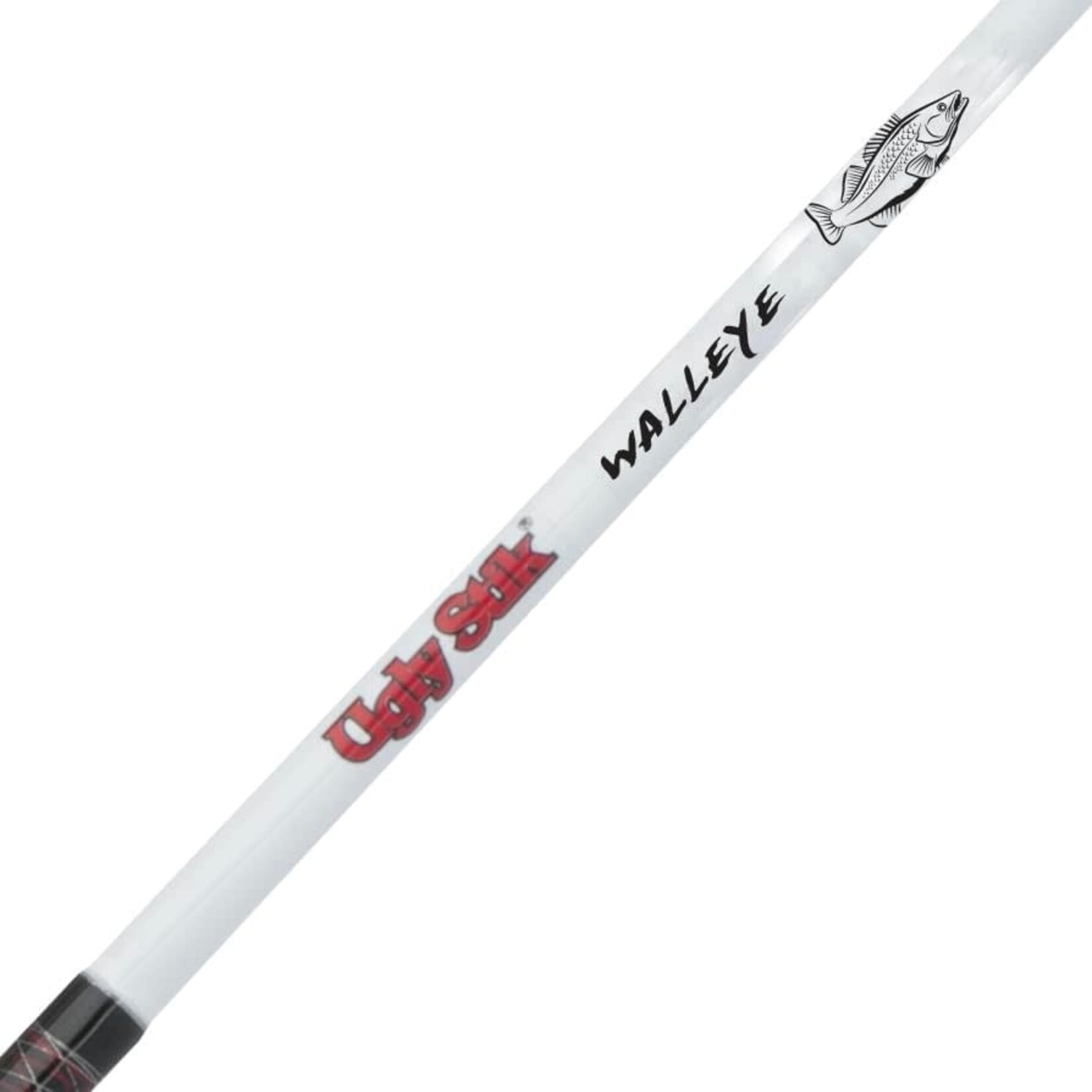 SHAKESPEARE UGLY STIK WALLEYE COMBO 7'6" MEDUIM LIGHT WHITE