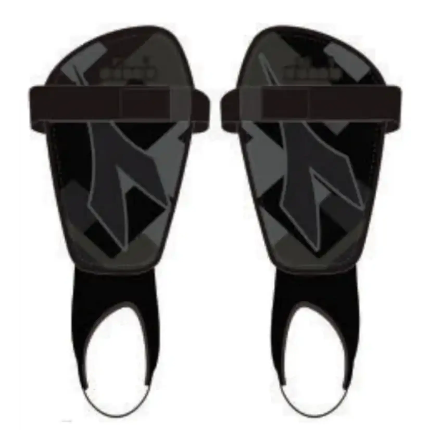 DIADORA DIADORA SOCCER SHINPAD- ASCOLI HARD SHELL- BLACK