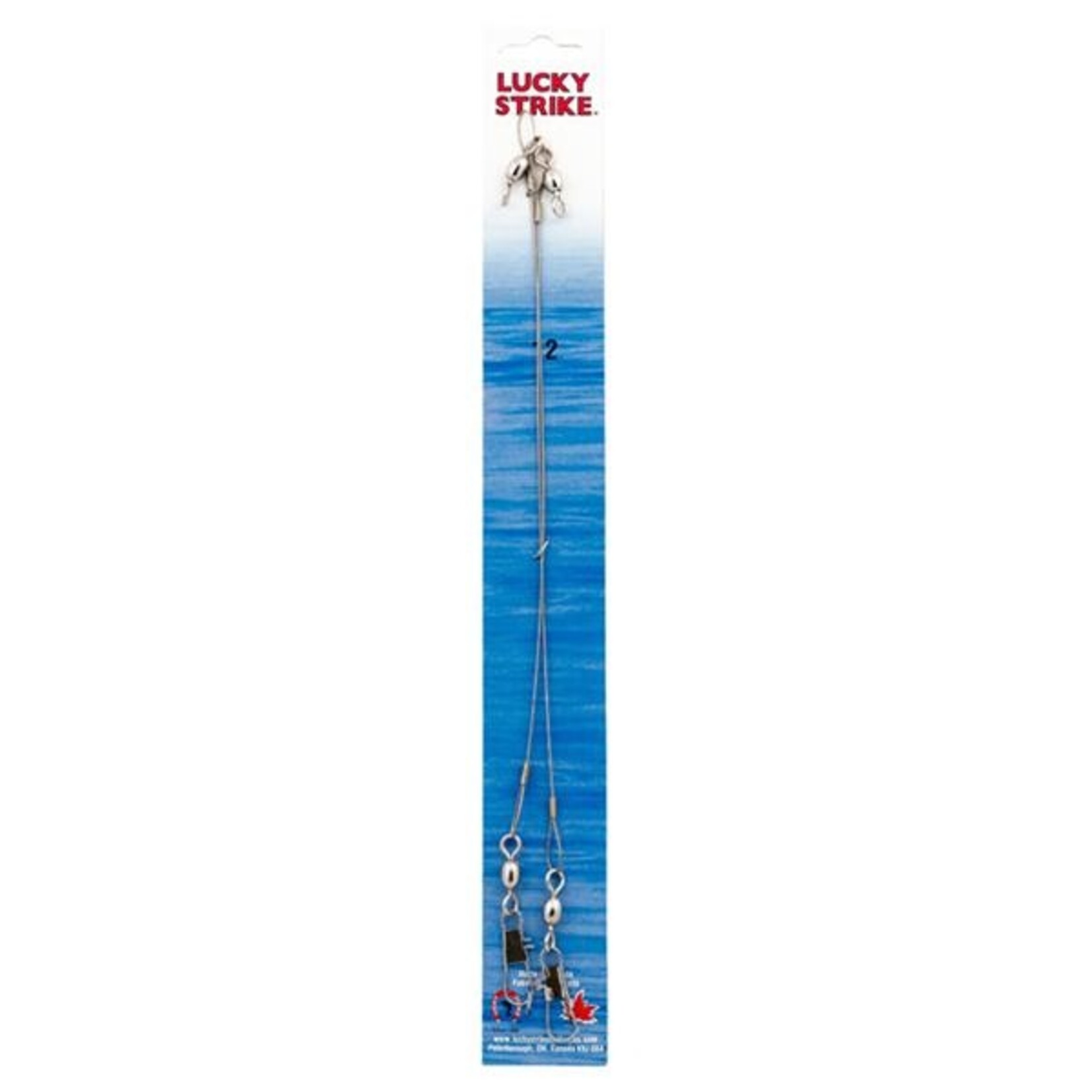 LUCKY STRIKE PREMIUM 95LBS STAINLESS STEEL LEADER