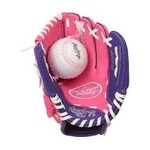 RAWLINGS RAWLINGS PLAYER'S SERIES 9" P/IF, CONV/BSKT PINK/PURPLE BALL COMBO-REG