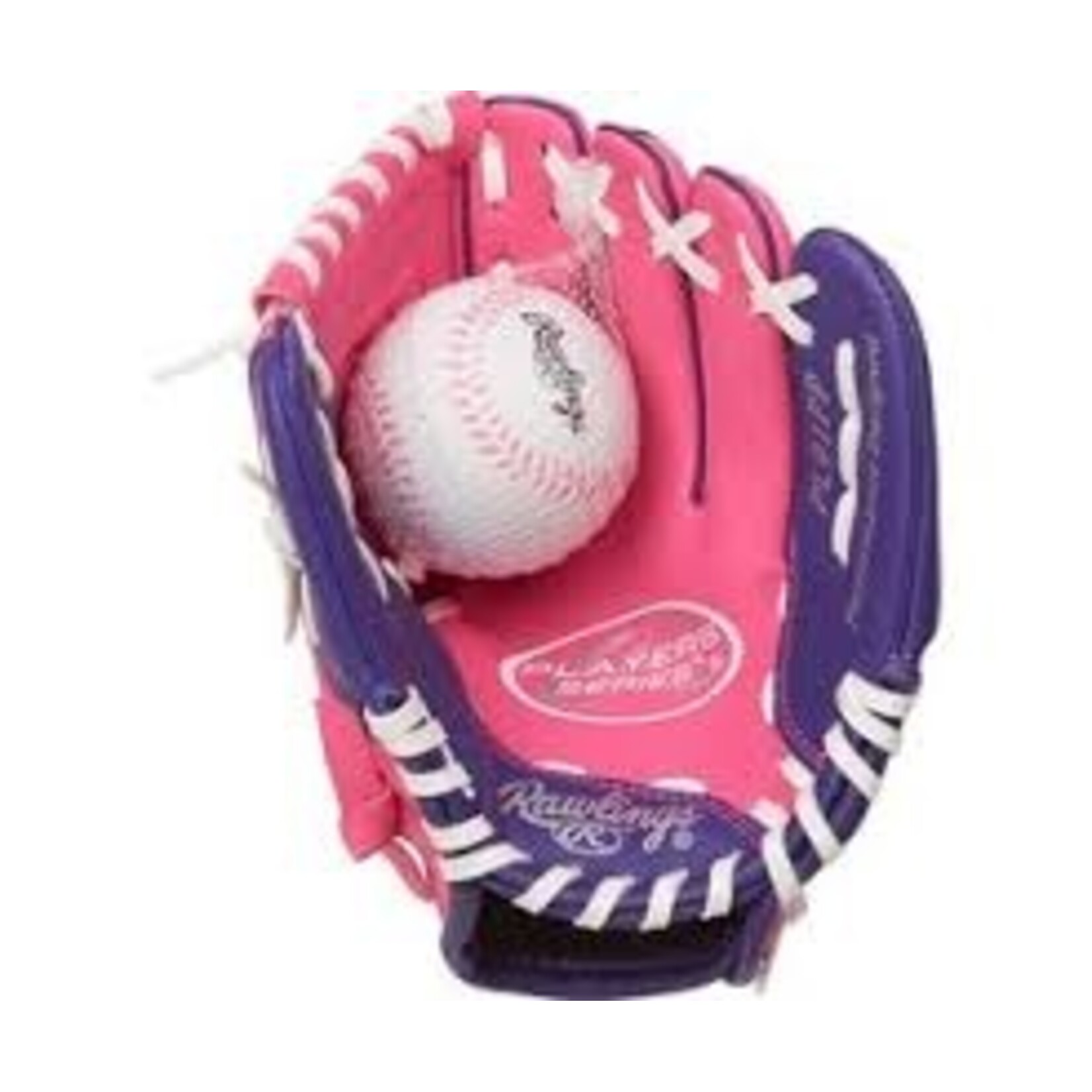 RAWLINGS RAWLINGS PLAYER'S SERIES 9" P/IF, CONV/BSKT PINK/PURPLE BALL COMBO-REG