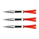 JKR SPORT CUTLERY 3 PIECE LAUNCHER SET 15 CM THROWING KNIVES WITH POUCH