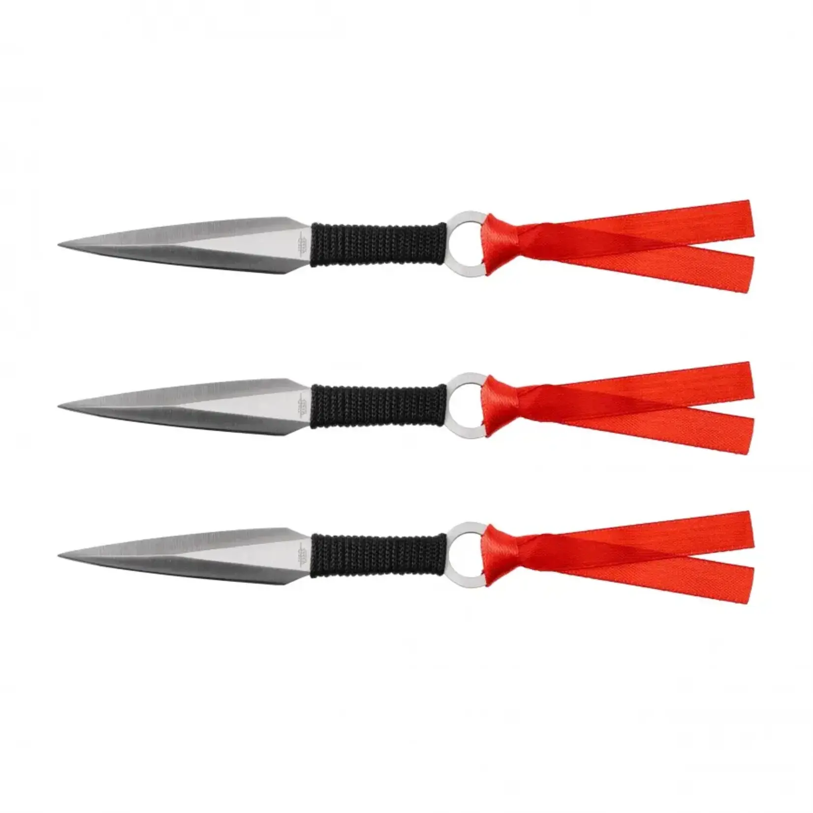 JKR SPORT CUTLERY 3 PIECE LAUNCHER SET 15 CM THROWING KNIVES WITH POUCH