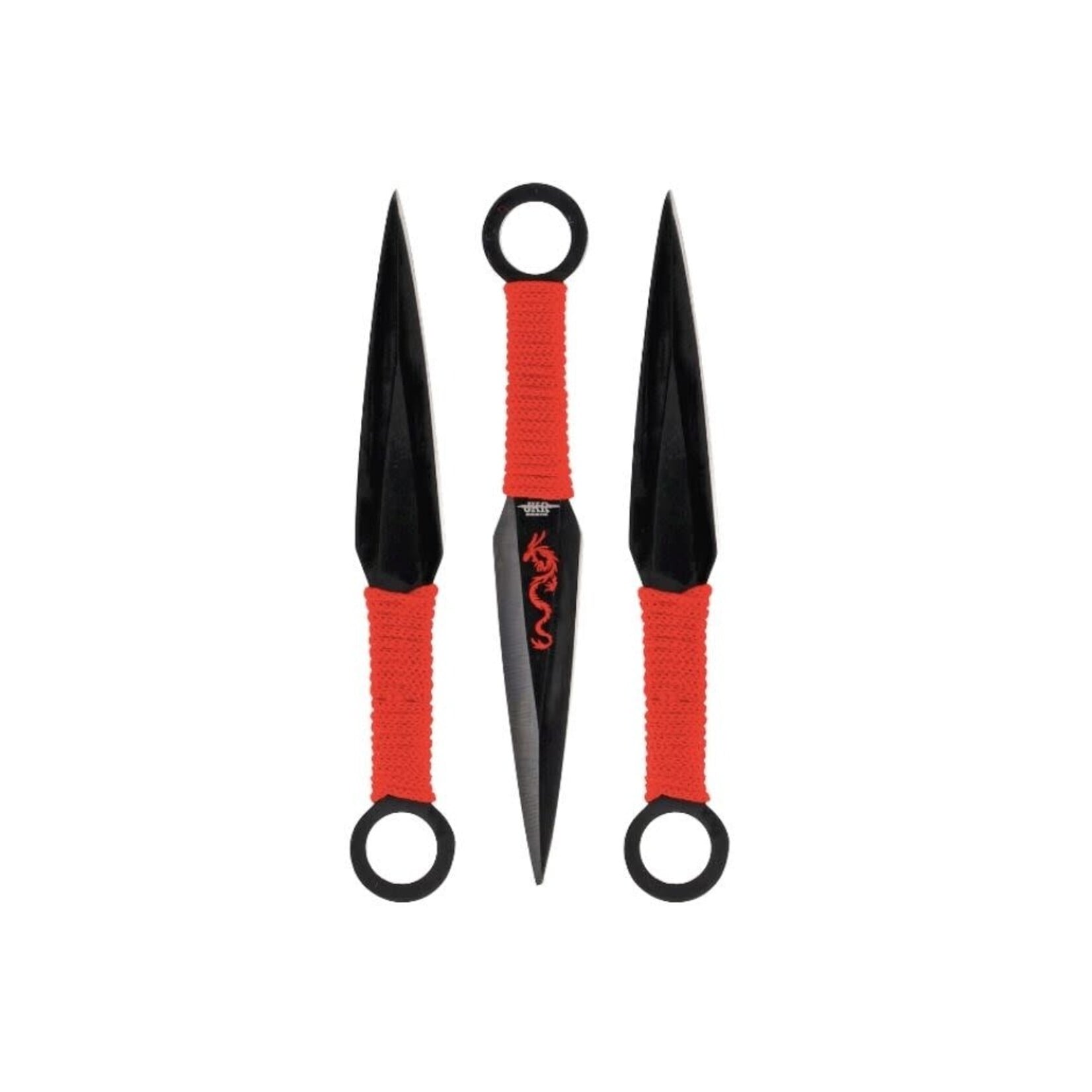JKR SPORT CUTLERY 3 PIECE LAUNCHER SET 15 CM THROWING KNIVES
