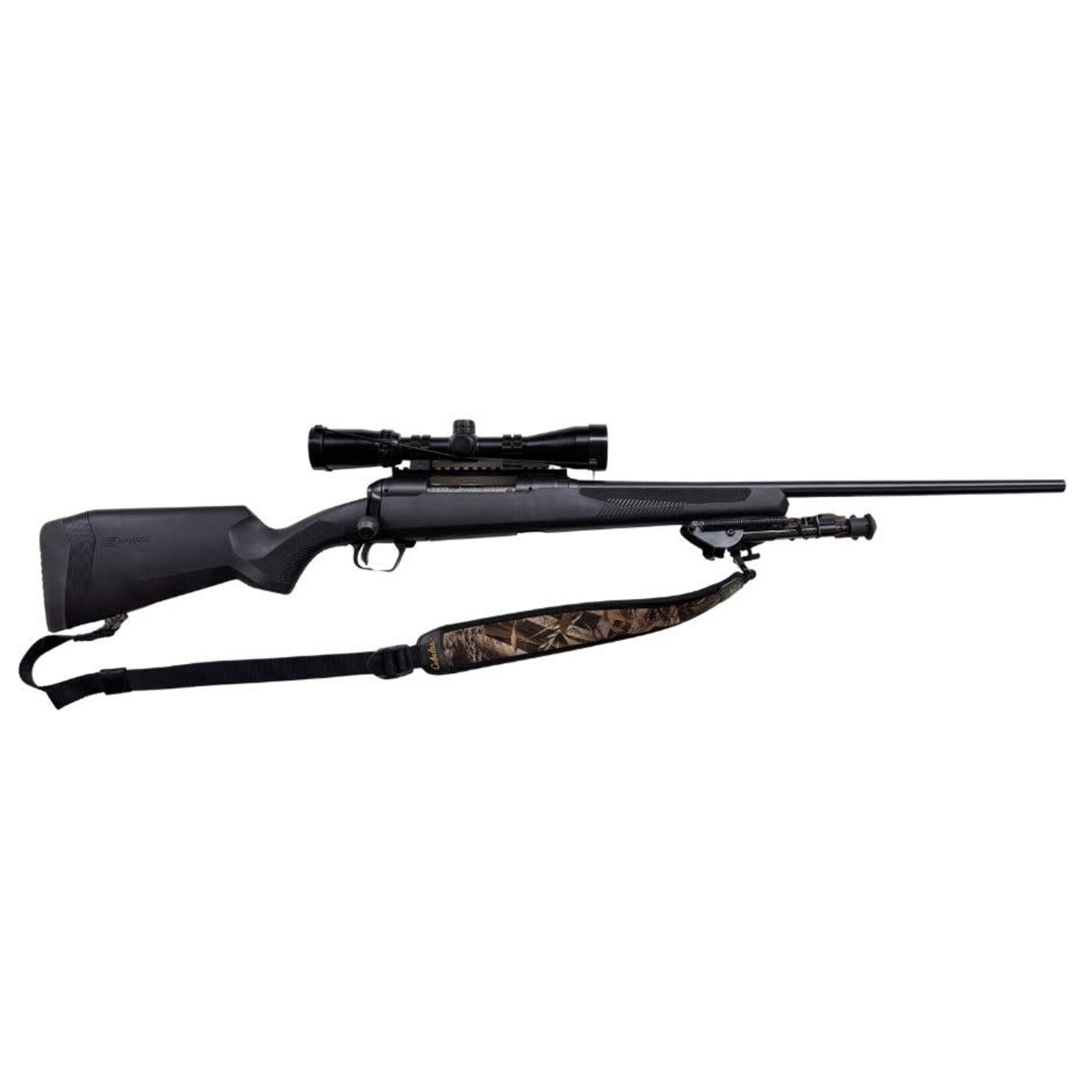 Savage Arms USED SAVAGE 30-06 SPRNG MODEL 110 BOLT ACTION 22" BRL 4 ROUND DETACH MAG 3-9X40 BUSHNELL SCOPE CARBON FIBRE BIPOD SLING W/ AMMO