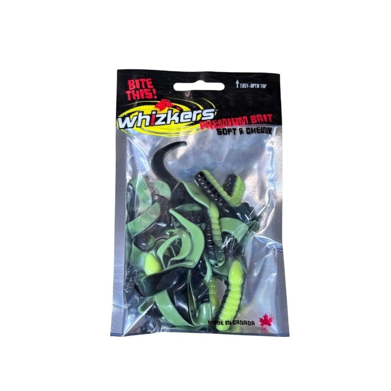 WHIZKERS WHIZKERS JIG BODIES TWIN TAIL 10 PACK