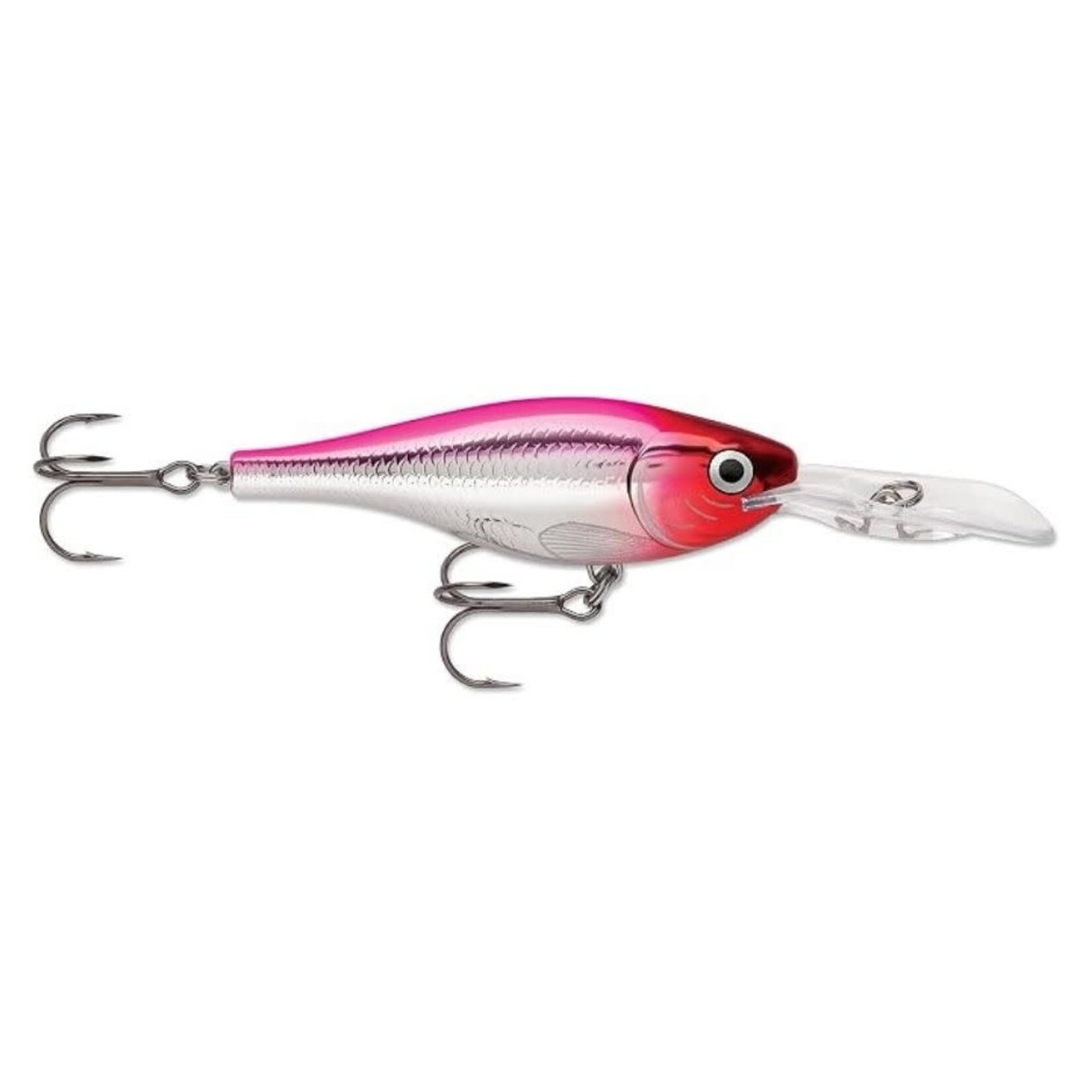 RAPALA RAPALA SHAD RAP SRRS-7 PINK CLOWN RATTLIN' SUSPENDING