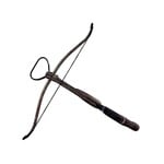 USED RECURVE CROSSBOW PKG 150 LB DW W/ 27 BROADHEADS 28 FIELD POINTS 30 BOLTS 18 BOLTS W/ FIXED POINTS LIGHTED NOCS AND CASE