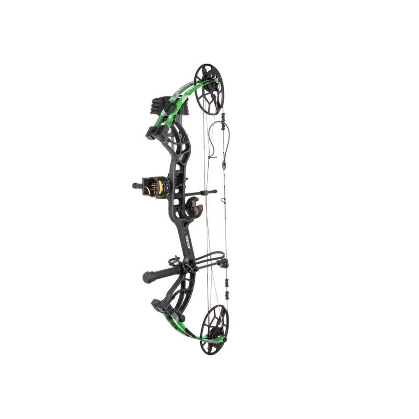 BEAR ARCHERY BEAR ARCHERY CRUZER G4 COMPOUND BOW ELECTRIC GREEN RH 10-70LB DW 14"-30" DL