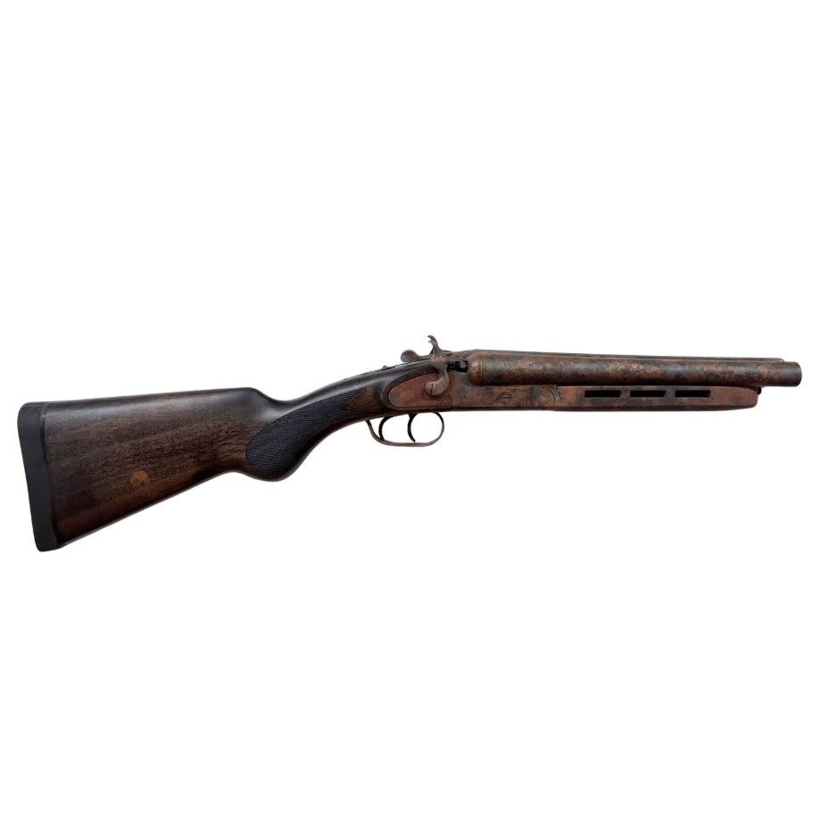 EGE ARMS 12 GA CG12-TAC SIDE BY SIDE SHOTGUN W/ HAMMER 11" BRL 3" CHAMBER 3 CHOKES RUSTED BLUE