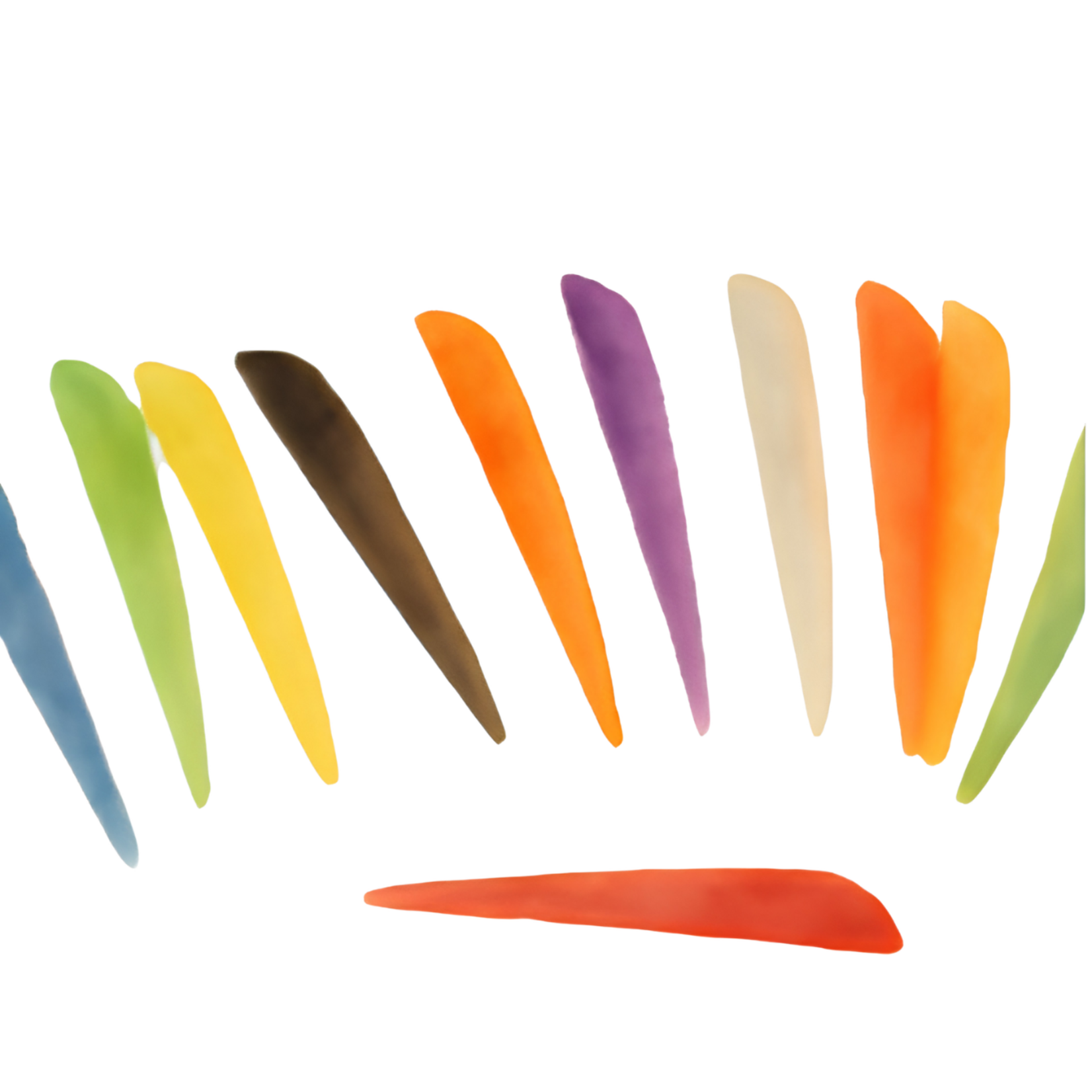 BOHNING CO LTD DURAVANES 3-D 3" ASSORTED COLOURS