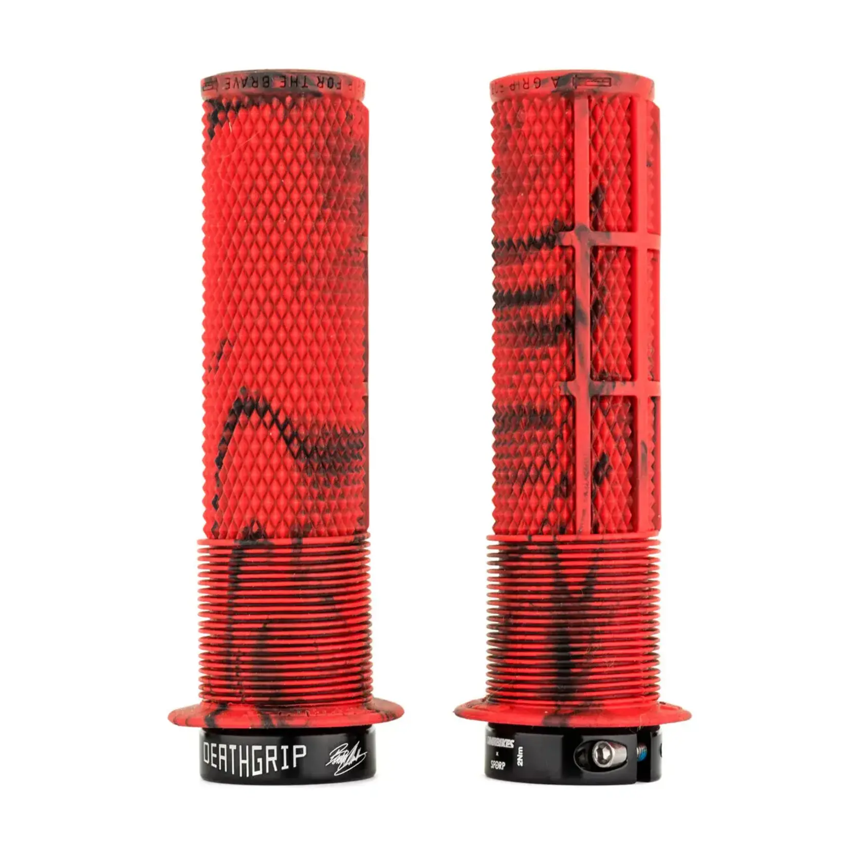 DMR DMR DEATHGRIP FLANG THICK MARBL RED LOCK