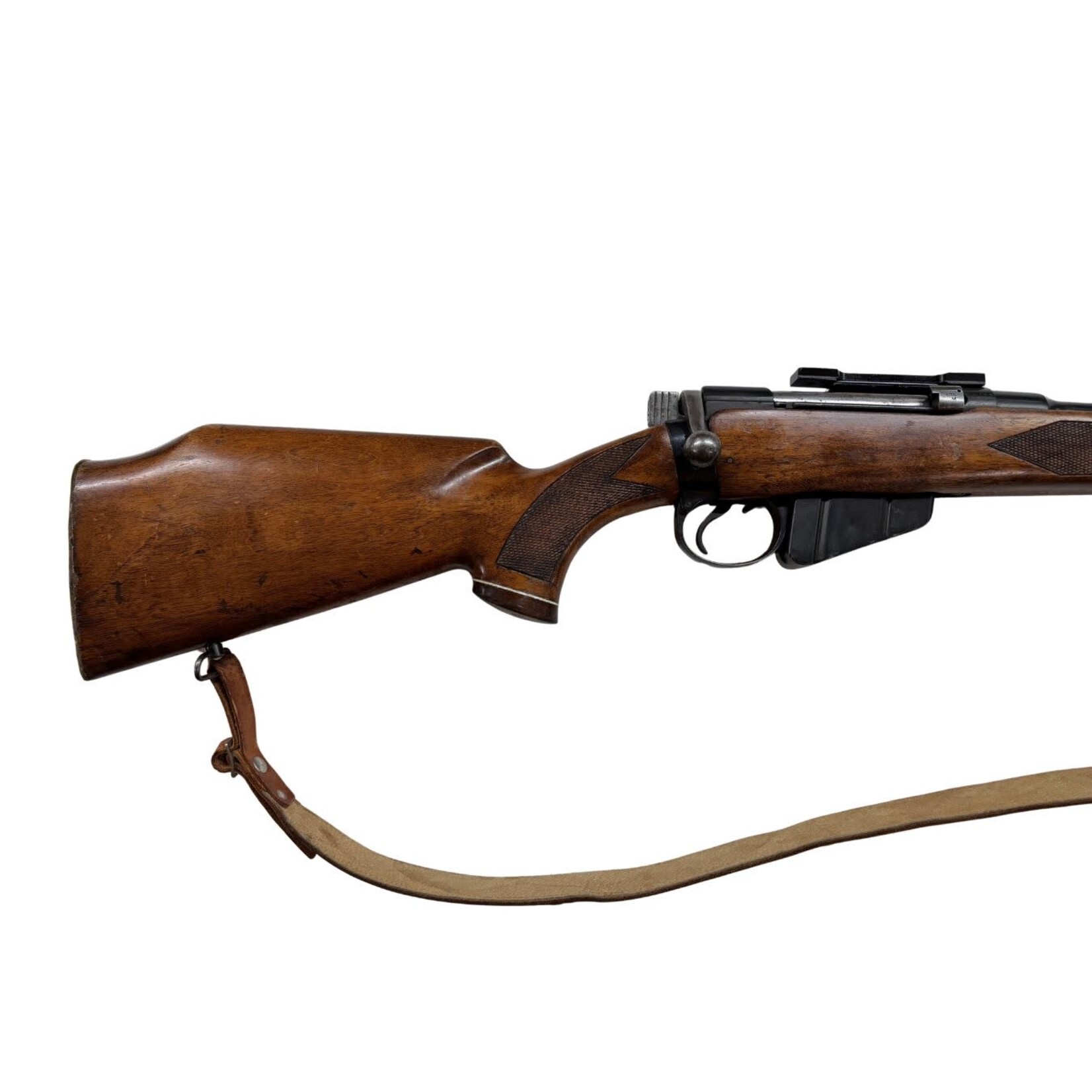 USED LEE ENFIELD 303 BRITISH SHTLE III PARKER HALE SPORTERIZED BORN 1926 22" BRL 10 RD DETACHABLE MAG OPEN SIGHTS W/ SLING AND SCOPE MOUNT