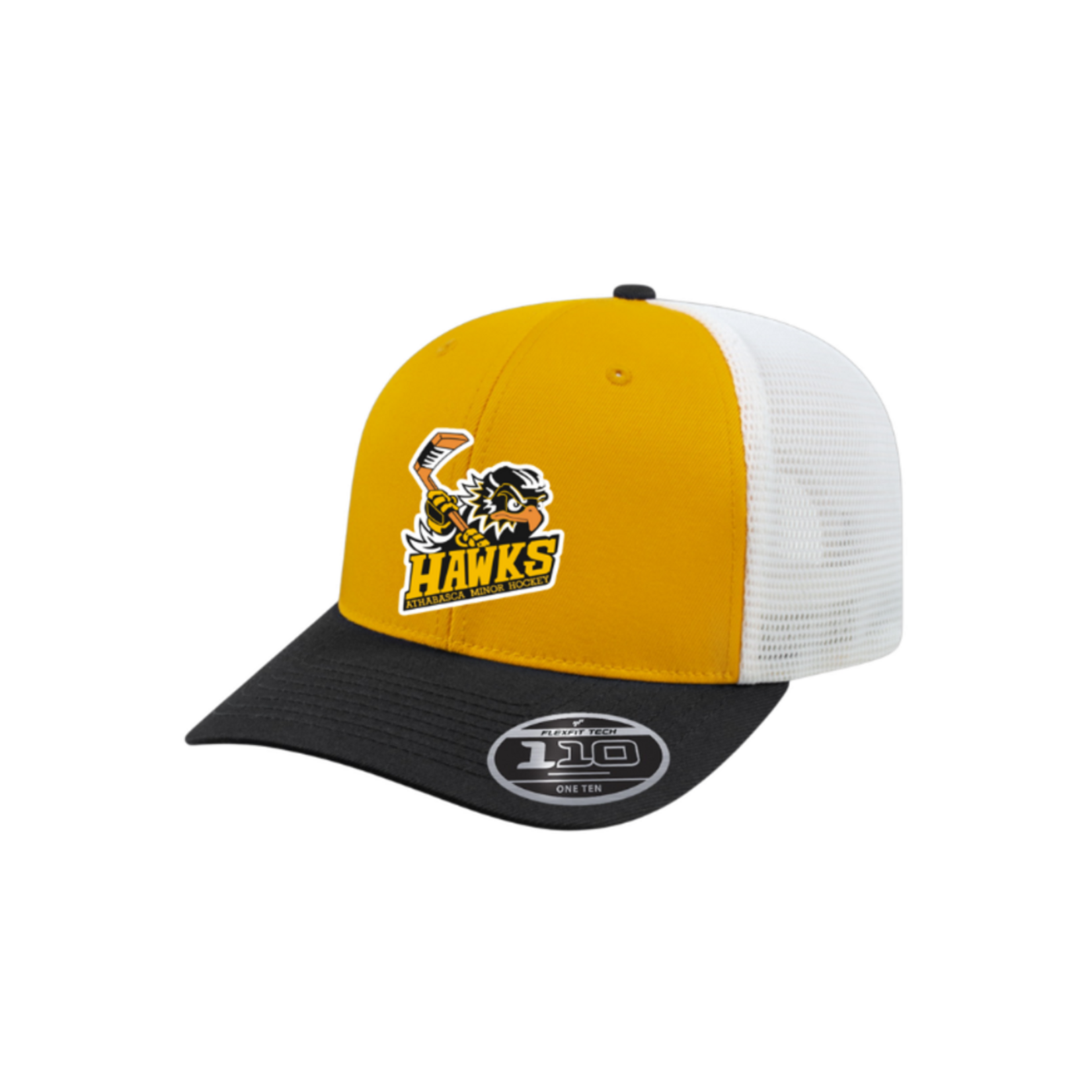 CANADA SPORTSWEAR HAWKS SNAPBACK HAT YELLOW/WHITE/BLACK