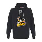 CCM Hockey HAWK CCM TEAM PULLOVER HOODY BLK SR