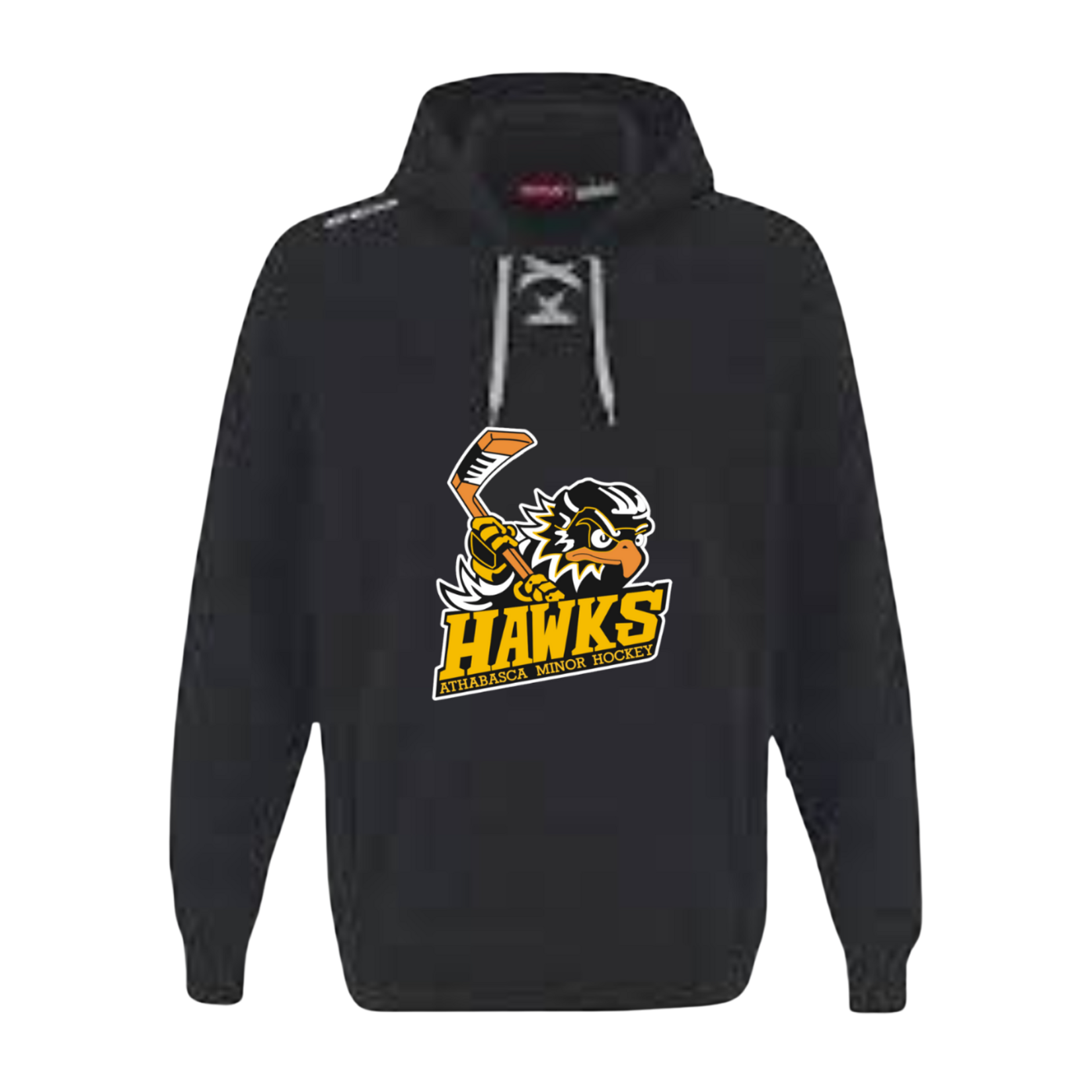 CCM Hockey HAWK CCM TEAM PULLOVER HOODY BLK SR
