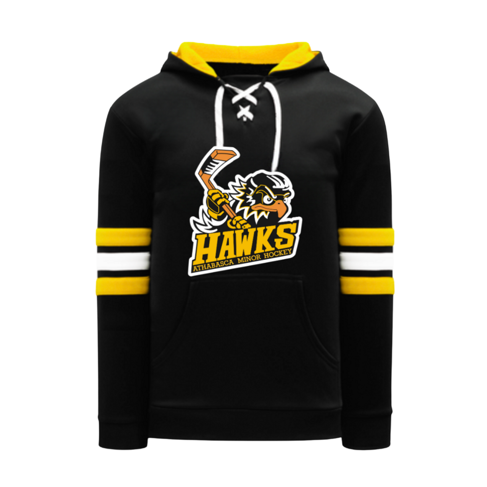 ATHLETIC KNIT HAWKS SR ATHLETIC KNIT HOODY TWILL LOGO W/ POCKET