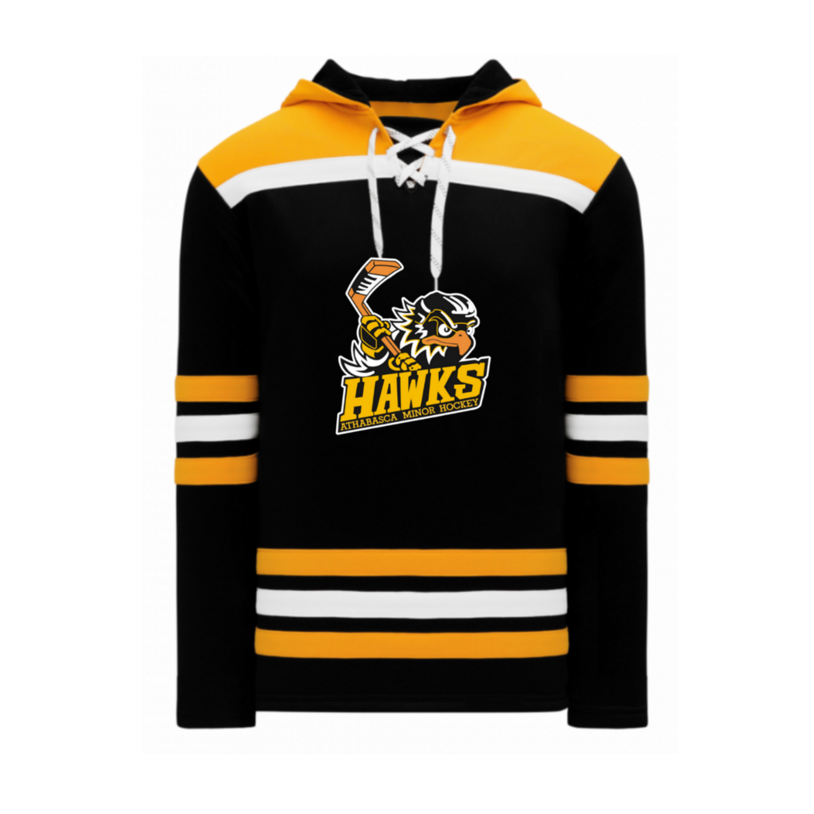 ATHLETIC KNIT HAWK ATHLETIC KNIT HOODY TWILL LOGO SR NO POCKET