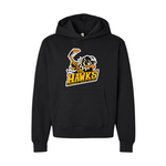 GILDAN GILDAN HAWKS HOODY BLACK ADULT