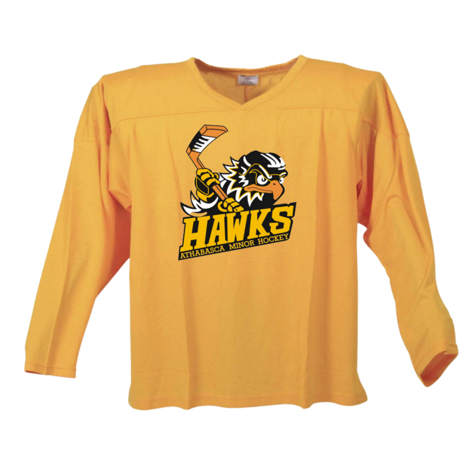 POWERTEK HOCKEY HAWKS PRACTICE JERSEY W/FRONT LOGO