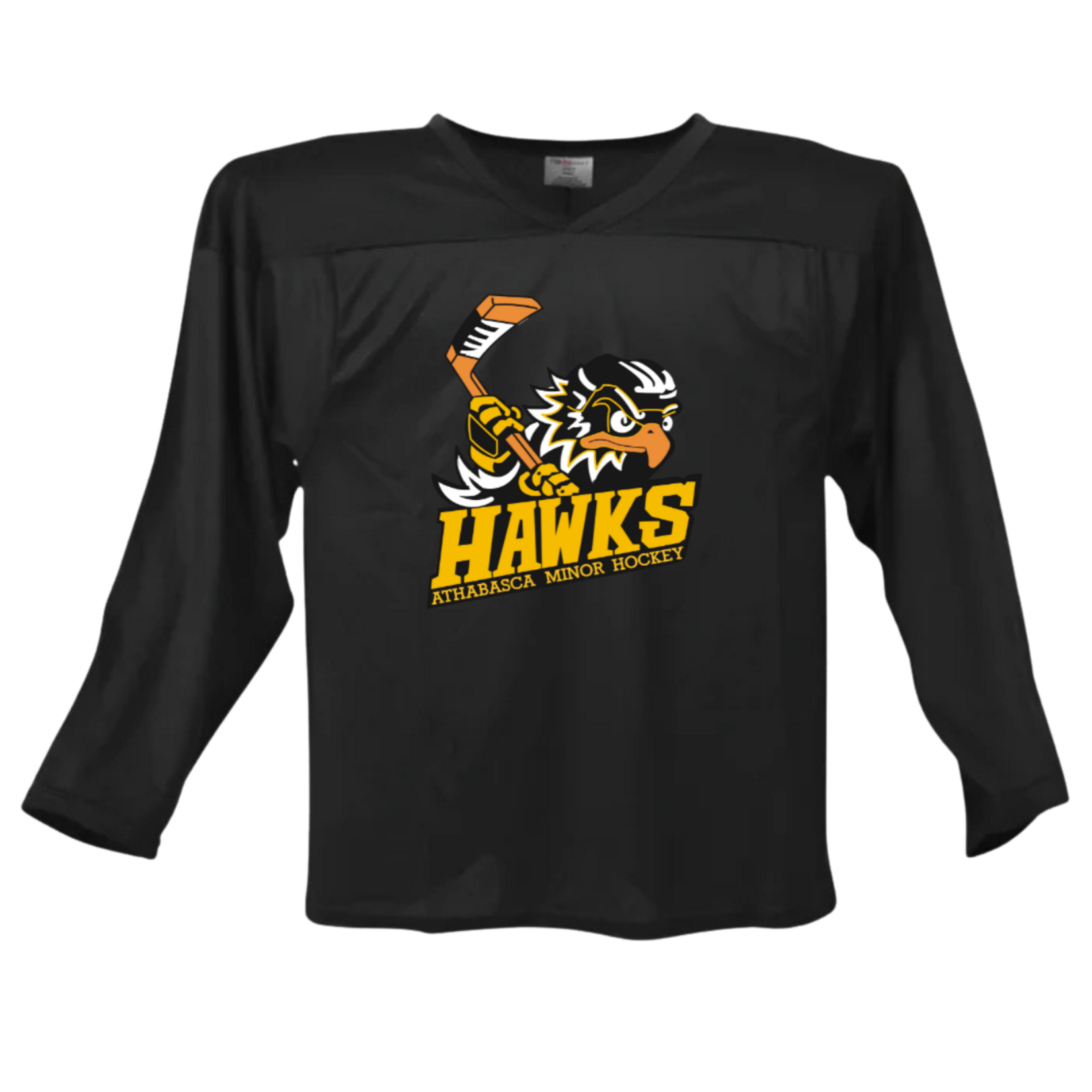 POWERTEK HOCKEY HAWKS PRACTICE JERSEY W/FRONT LOGO