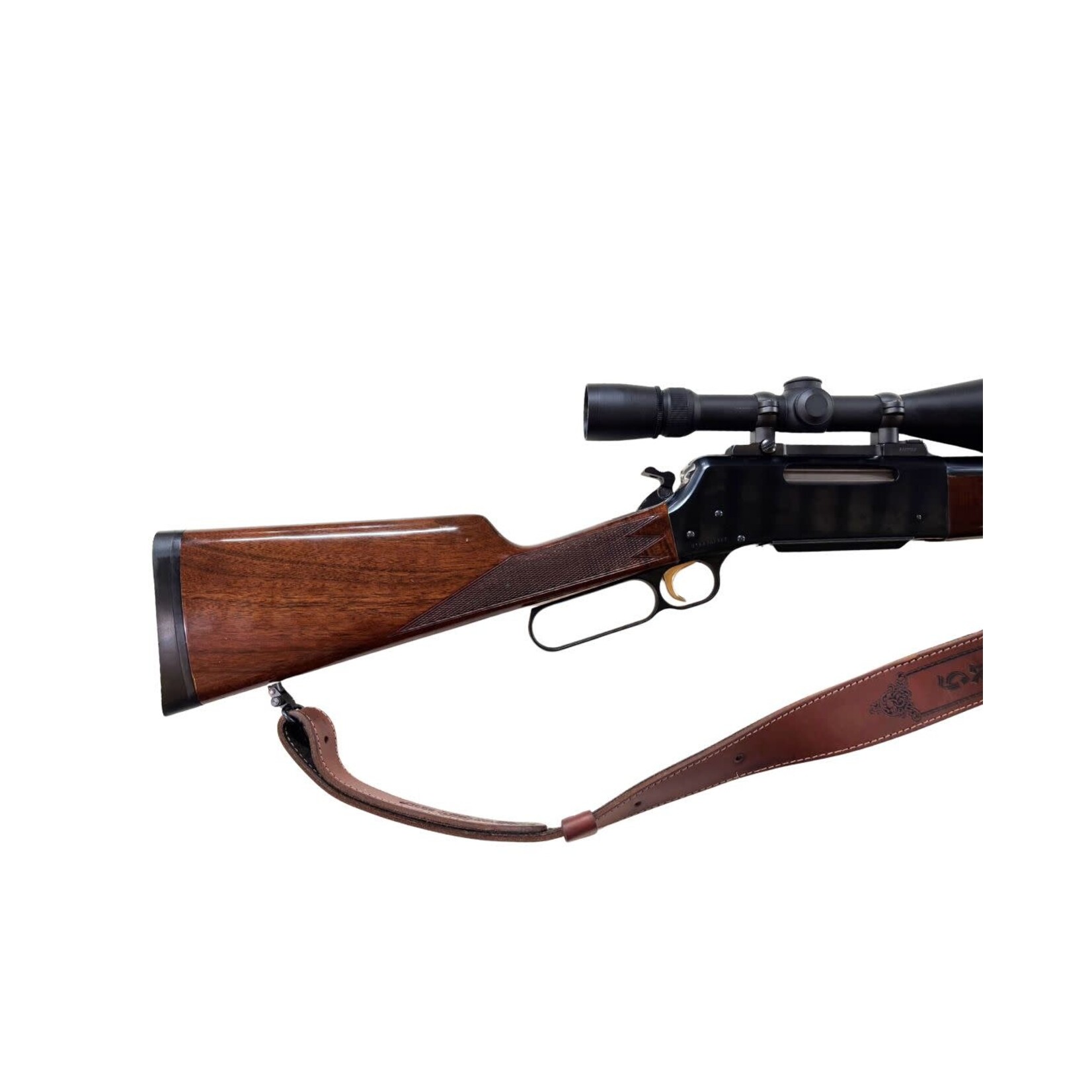 Browning USED BROWNING 270 WIN 81L BLR 22" BRL 4 RD MAG LEUPOLD SCOPE MOUNT W/ LEUPOLD VARI-X III 6.5X20-5MM SCOPE SOFT CASE AND LEATHER BROWNING SLING