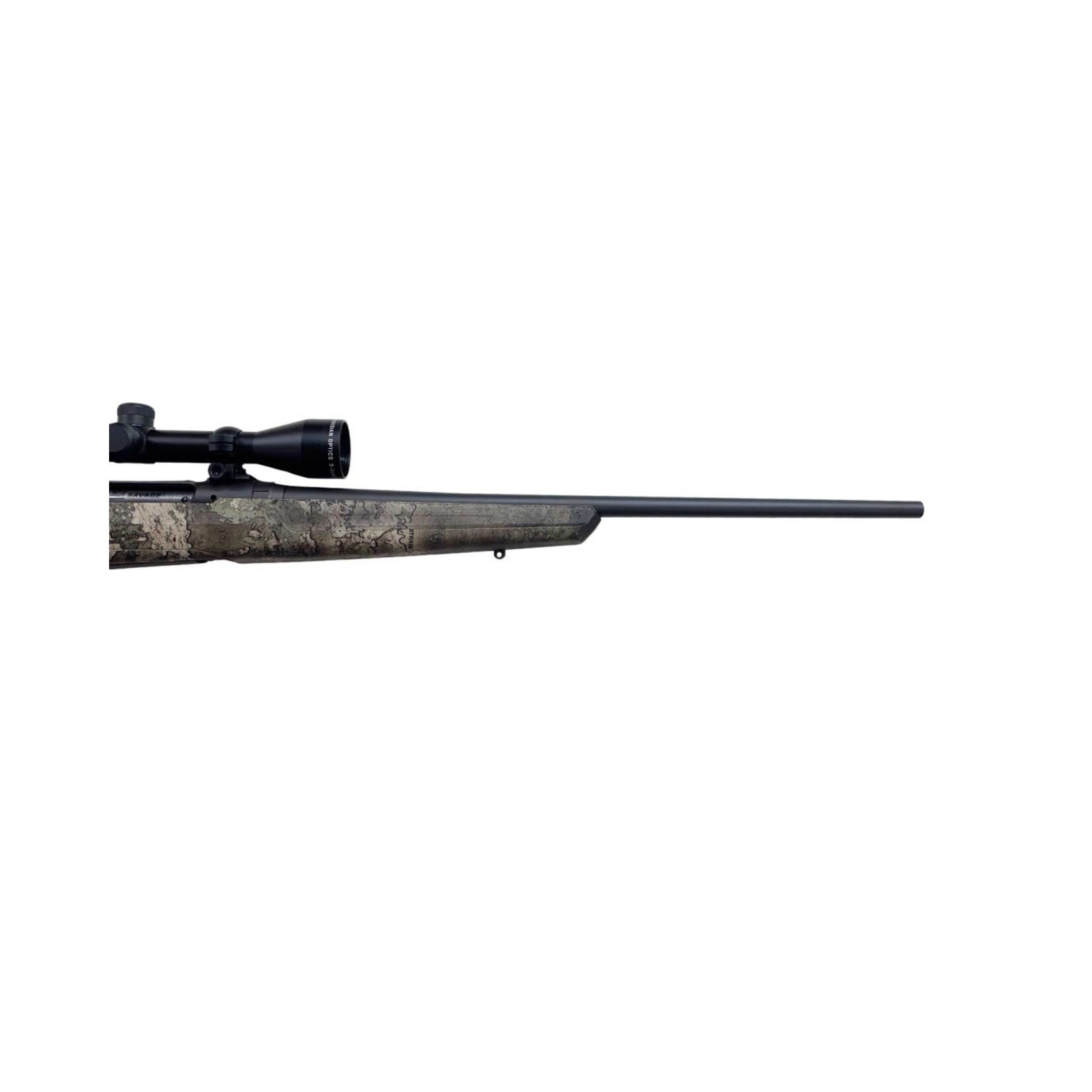 Savage Arms USED SAVAGE AXIS XP 270 WIN 22" BARREL 4 ROUND MAG W/ VIRIDIAN 3-9X40 SCOPE STRATA CAMO
