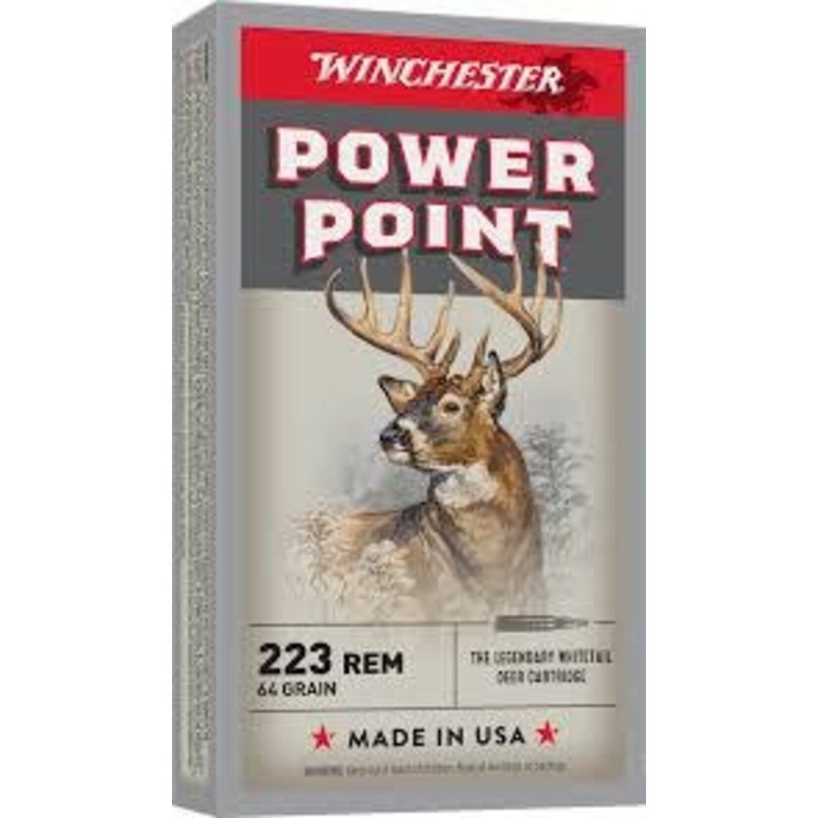 WINCHESTER 223 64GR POWER POINT 20RNDS