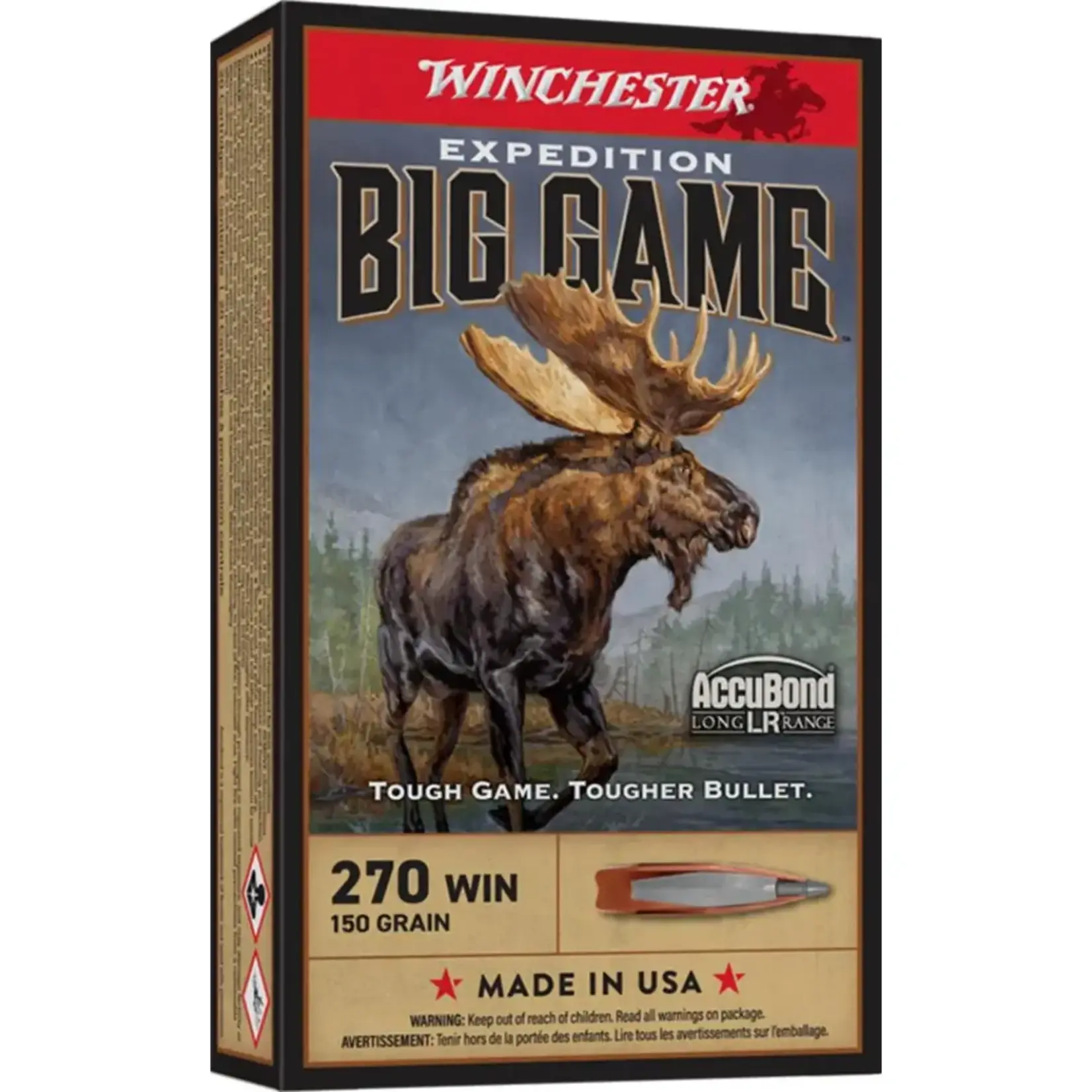 WINCHESTER 270 WIN 150GR ACUBD 20RNDS