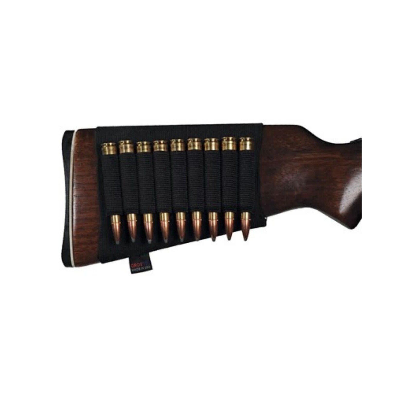 GROVTEC GROVTEC BUTTSTOCK RIFLE SHELL HOLDER 9 SHELLS