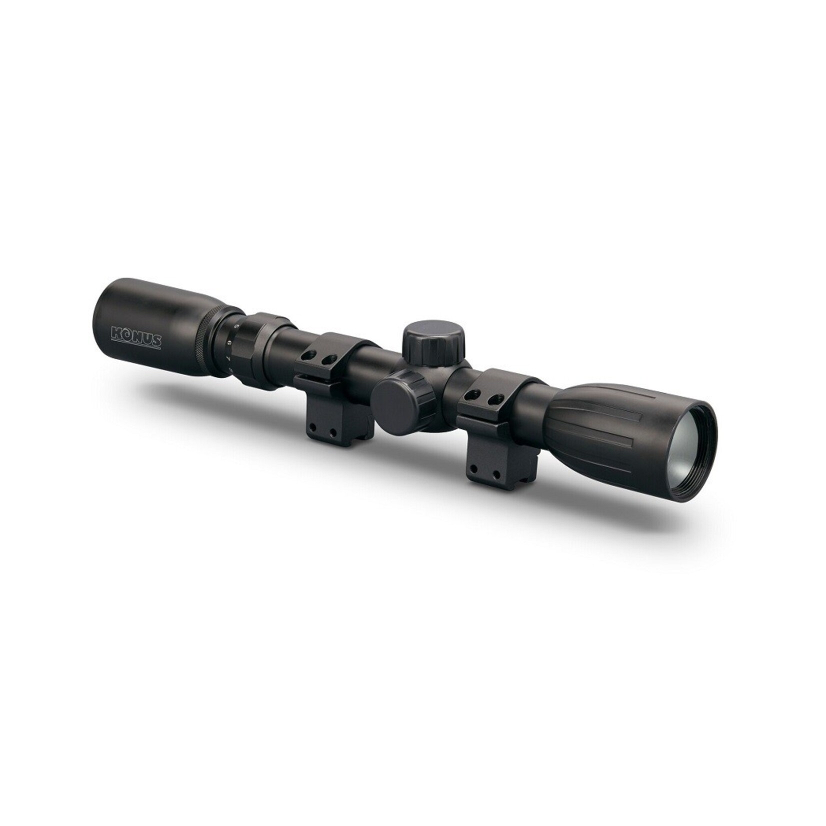 KONUS OPTICS KONUSFIRE 3-9X32 RIFLESCOPE 1" TUBE WITH 3/8TH RINGS 30/30 RETICLE 2ND FP