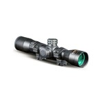 KONUS OPTICS KONUSPRO 4X32 RIFLESCOPE W/ ENGRAVED 30/30 RETICLE 2ND FP 1" TUBE AND RINGS