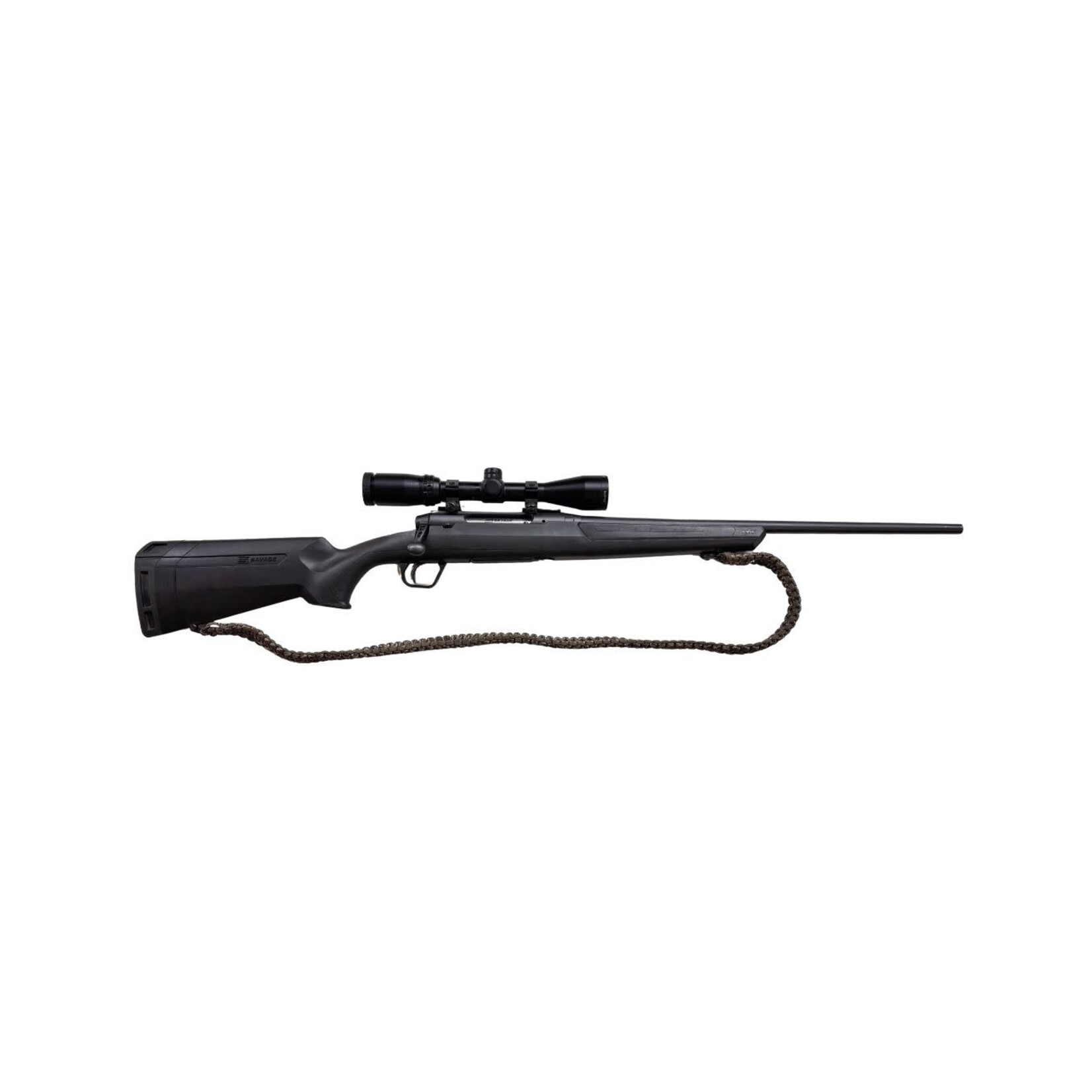 Savage Arms USED SAVAGE AXIS 308 WIN SYNTH ADJUSTABLE STOCK 22" BRL 4 RD DETACH MAG ACCUTRIGGER W/ BUSHNELL BANNER 3-9X40 SCOPE