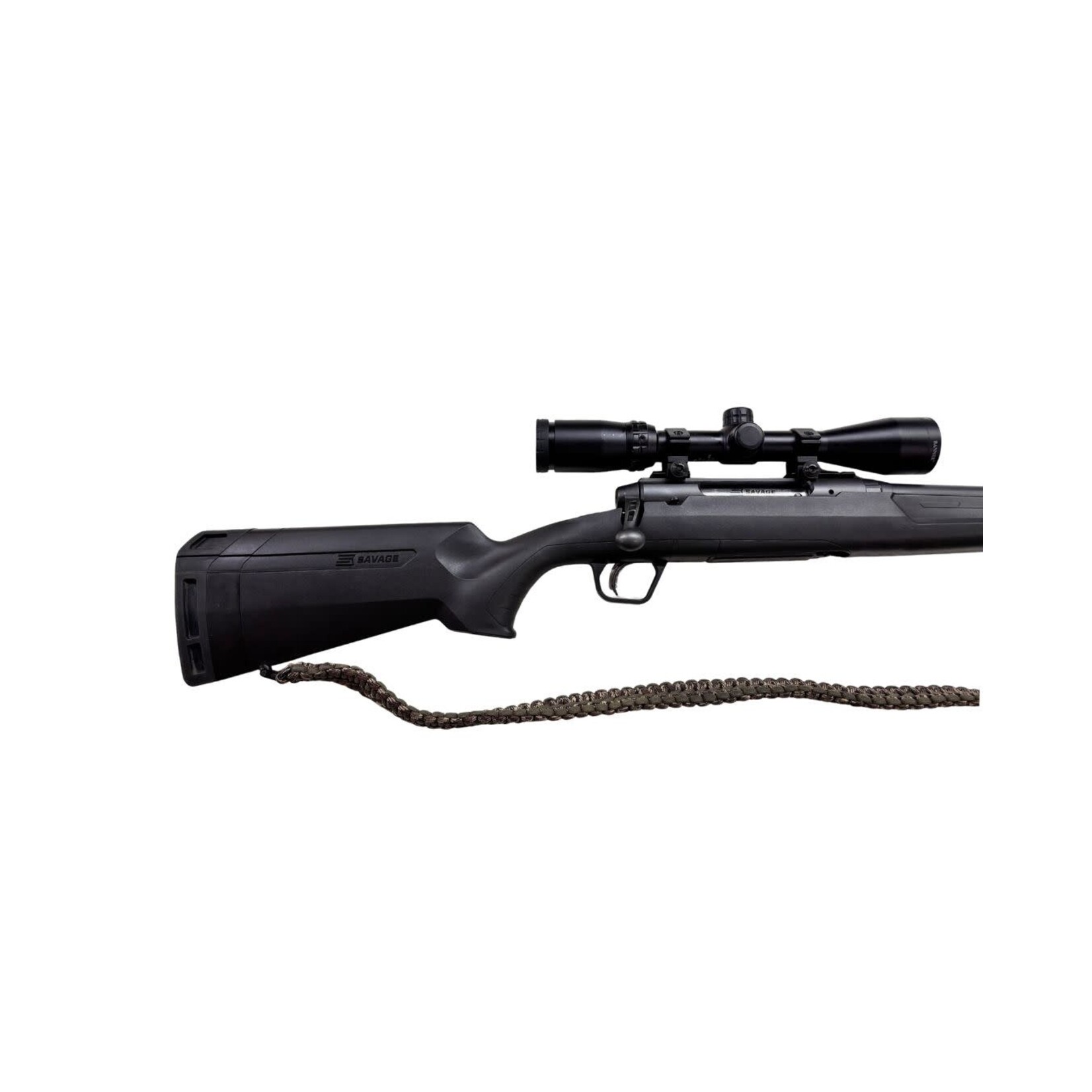 Savage Arms USED SAVAGE AXIS 308 WIN SYNTH ADJUSTABLE STOCK 22" BRL 4 RD DETACH MAG ACCUTRIGGER W/ BUSHNELL BANNER 3-9X40 SCOPE