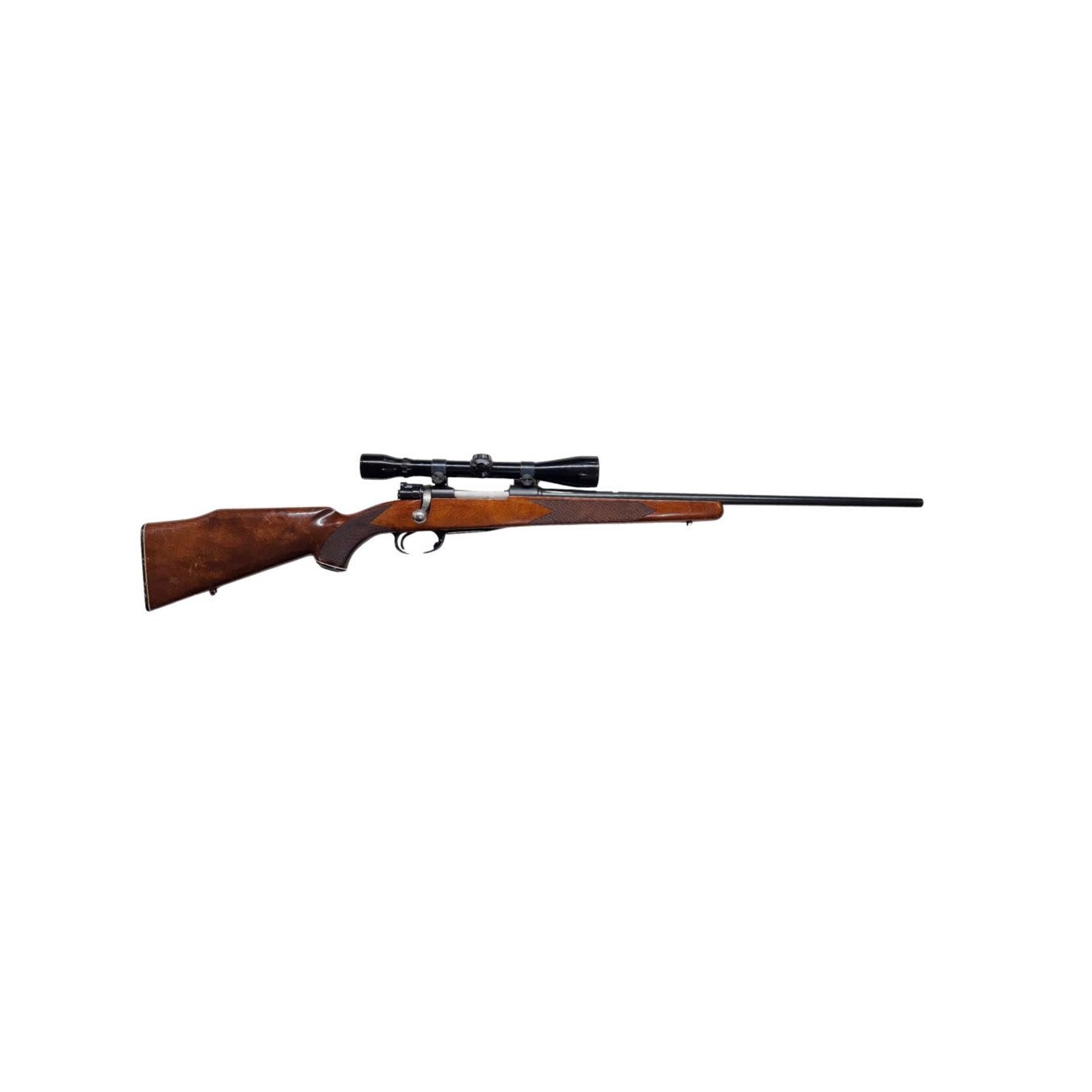 USED PARKER HALE 6MM REM SAFARI 24" BRL 5 RD DETACH MAG MAUSER ACTION W/ WEAVER CLASSIC 6X  SCOPE