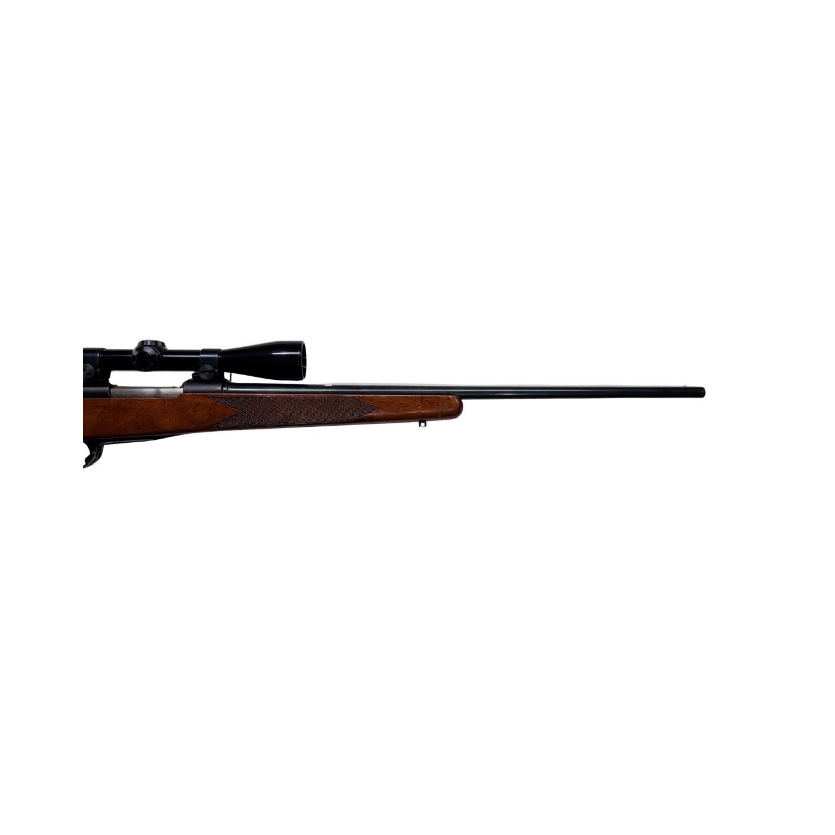 USED PARKER HALE 6MM REM SAFARI 24" BRL 5 RD DETACH MAG MAUSER ACTION W/ WEAVER CLASSIC 6X  SCOPE