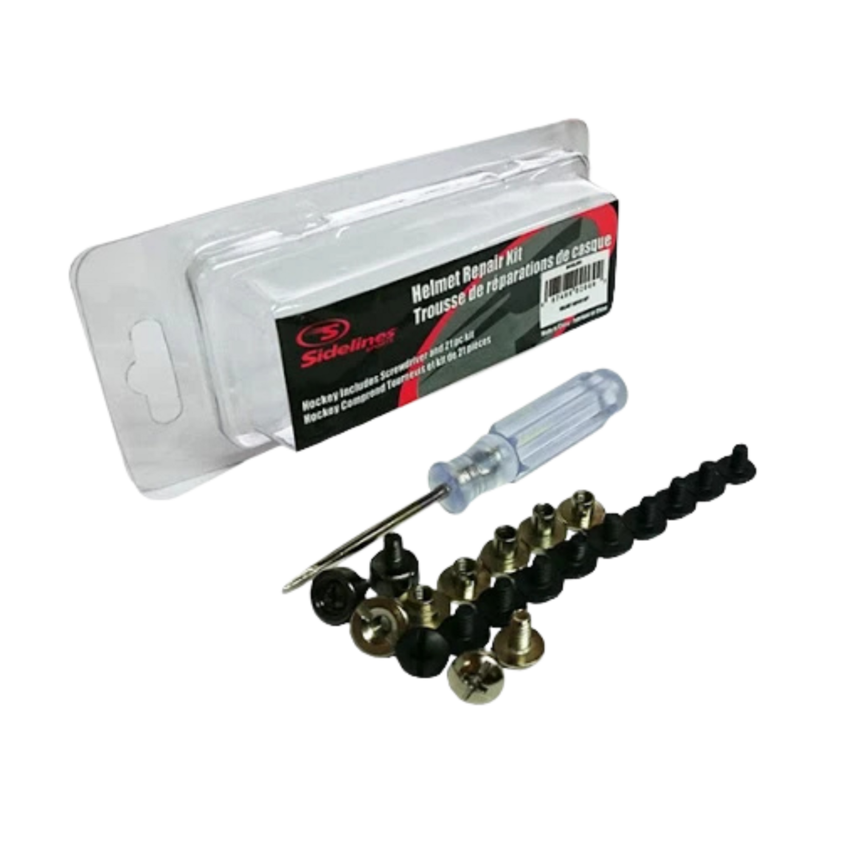 SIDELINES SIDELINES 21 PC HELMET REPAIR KIT WITH SCREWDRIVER