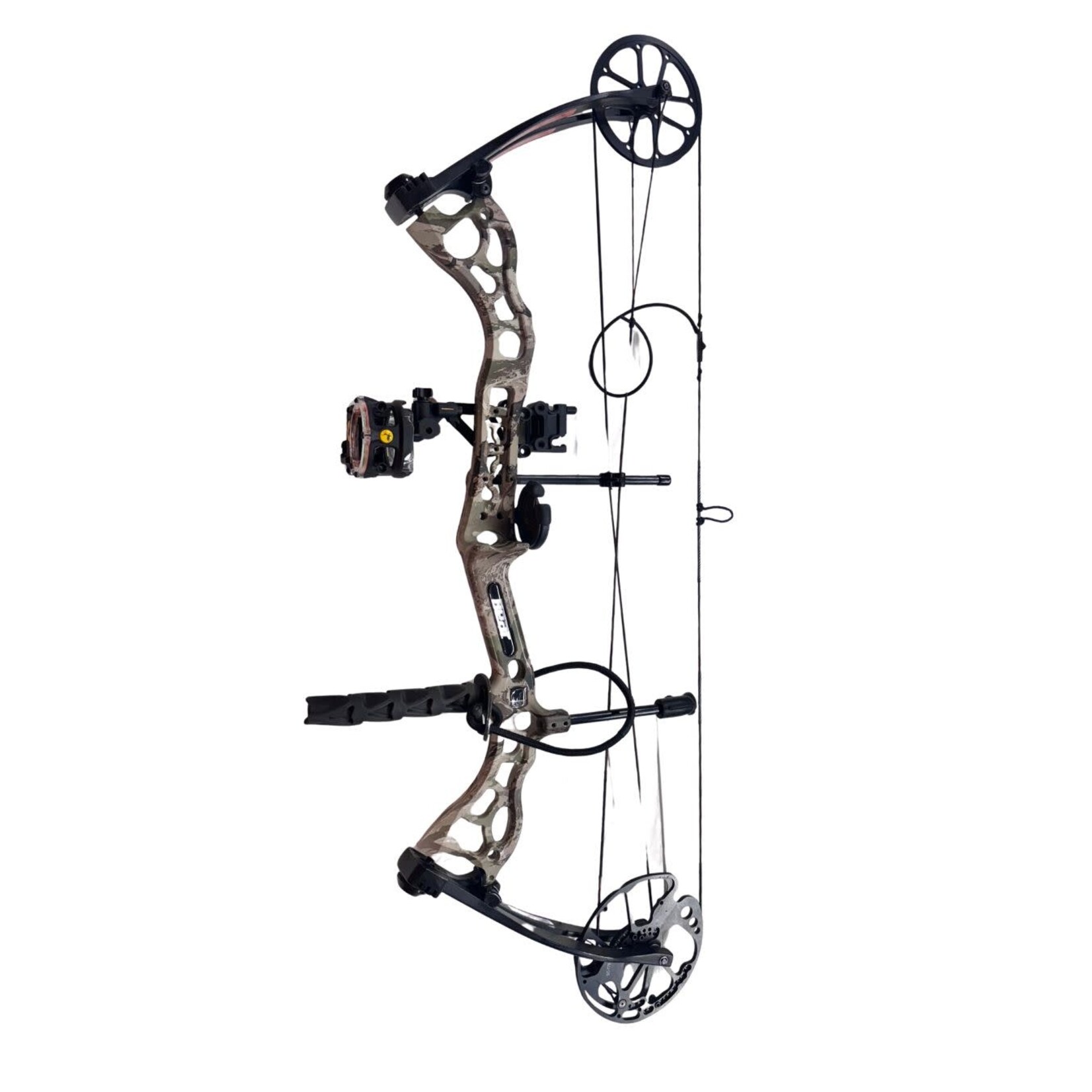 BEAR ARCHERY USED BEAR RANT COMPOUND BOW RH 50-70 LBS 24.5-31.5 DL W/ ARROWS FIELD POINTS HARD CASE SIGHTS ARM GUARD RELEASE AND OTHER ACCESSORIES