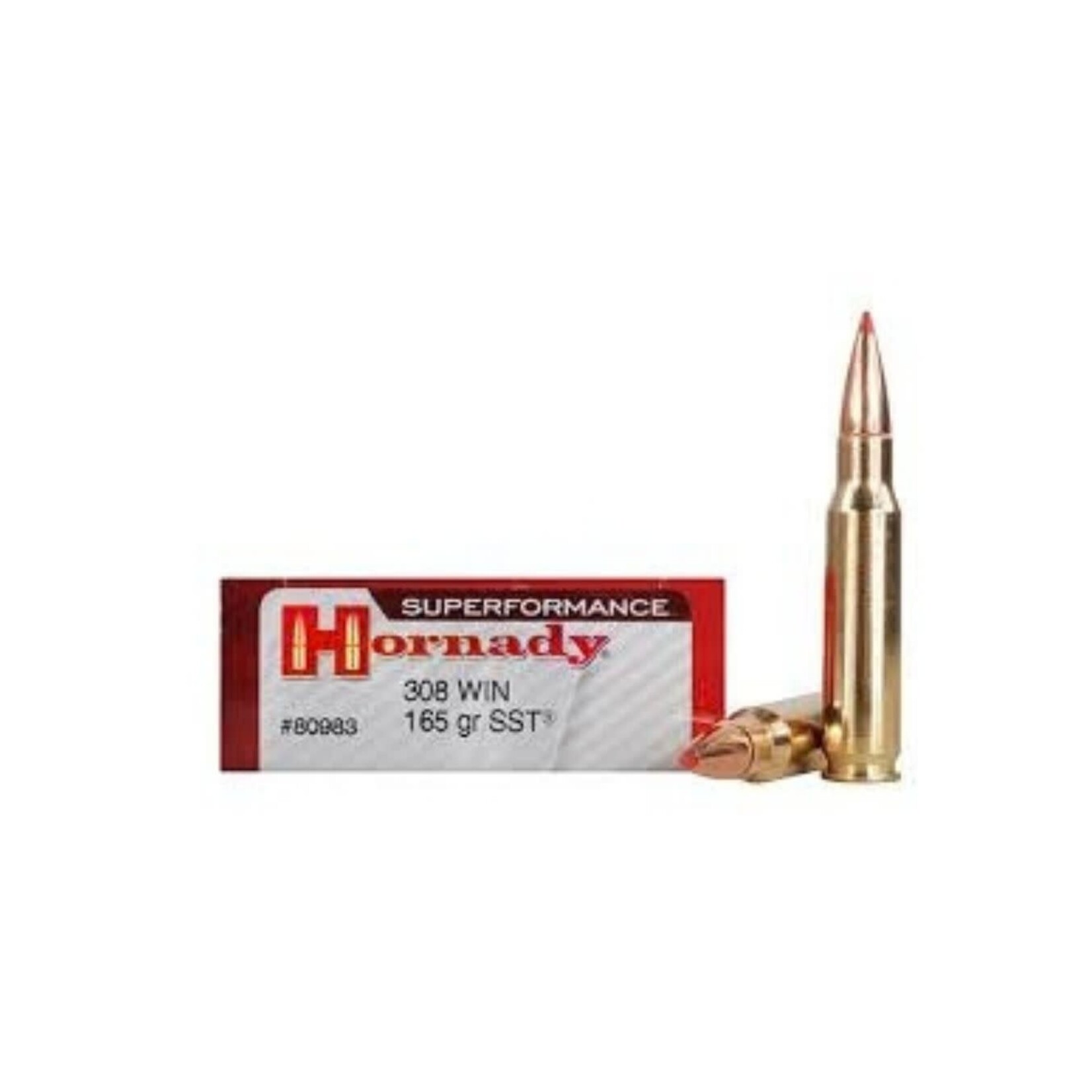 HORNADY HORNADY 308 WIN 165 GRAIN SST 20 RDS
