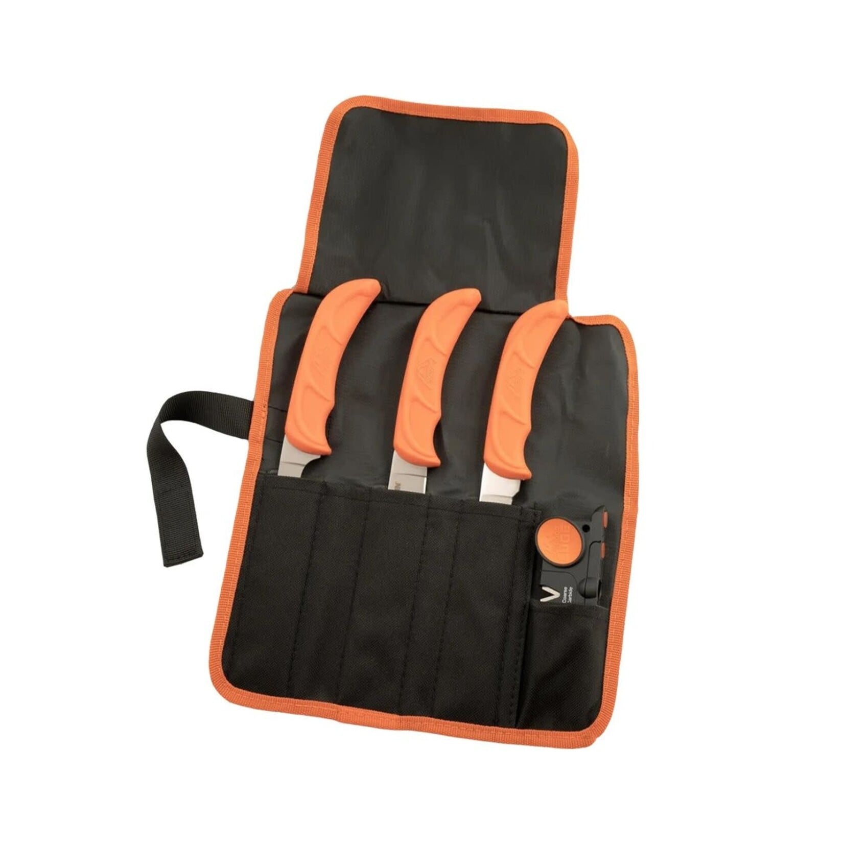 OUTDOOR EDGE WILD LITE ROLL 3 PACK W/ SHARPENER
