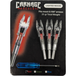 365 ARCHERY LIGHTED NOCK RED BOLT .300