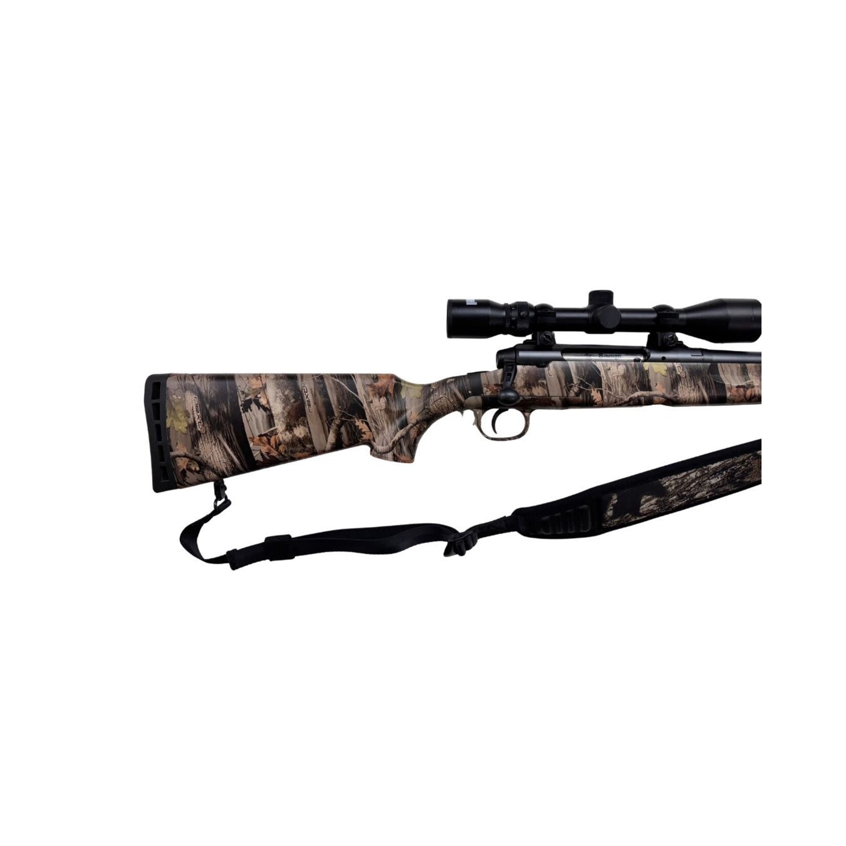 Savage Arms USED SAVAGE AXIS 7MM-08 CAMO SYNTH 22" BARREL 4 ROUND DETACH MAG W/ MOUNTED 3-9X40 BUSHNELL SCOPE CAMO BUTLER CREEK SLING