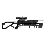 EXCALIBUR EXALIBUR MAG AIR CROSSBOW PACKAGE BLK W/ SCOPE 1" RINGS COCKING AID ROPE 3 QUILL 16.5" ARROWS QUIVER