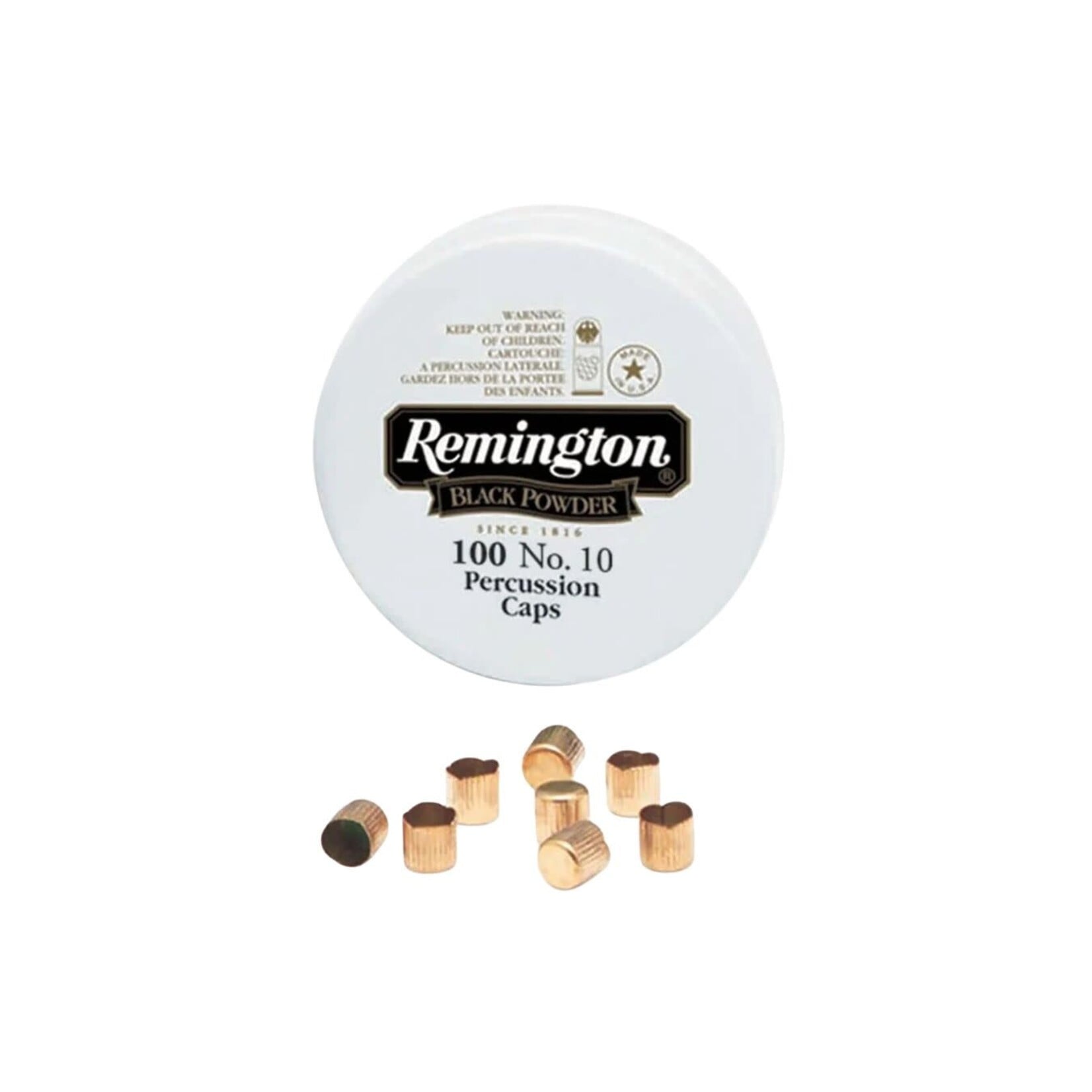 REMINGTON REMINGTON #10 BLAK POWDER PERCUSSION CAPS 100 CT