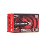 FEDERAL FEDERAL 22 LONG RIFLE AMERICAN EAGLE 38 GR COPPER-PLATED HP 1260 FPS 50 RND