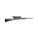 Savage Arms USED SAVAGE AXIS 223 REM BOLT ACTION 22" BRL 4+1 RDS ACCUTRIGGER CAMO SYNTH STOCK W/ 3-9X40 BUSHNELL BANNER SCOPE