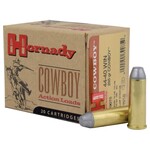 HORNADY HORNADY 44-40 WIN 205 GRAIN COWBOY FN 20 RNDS 9075