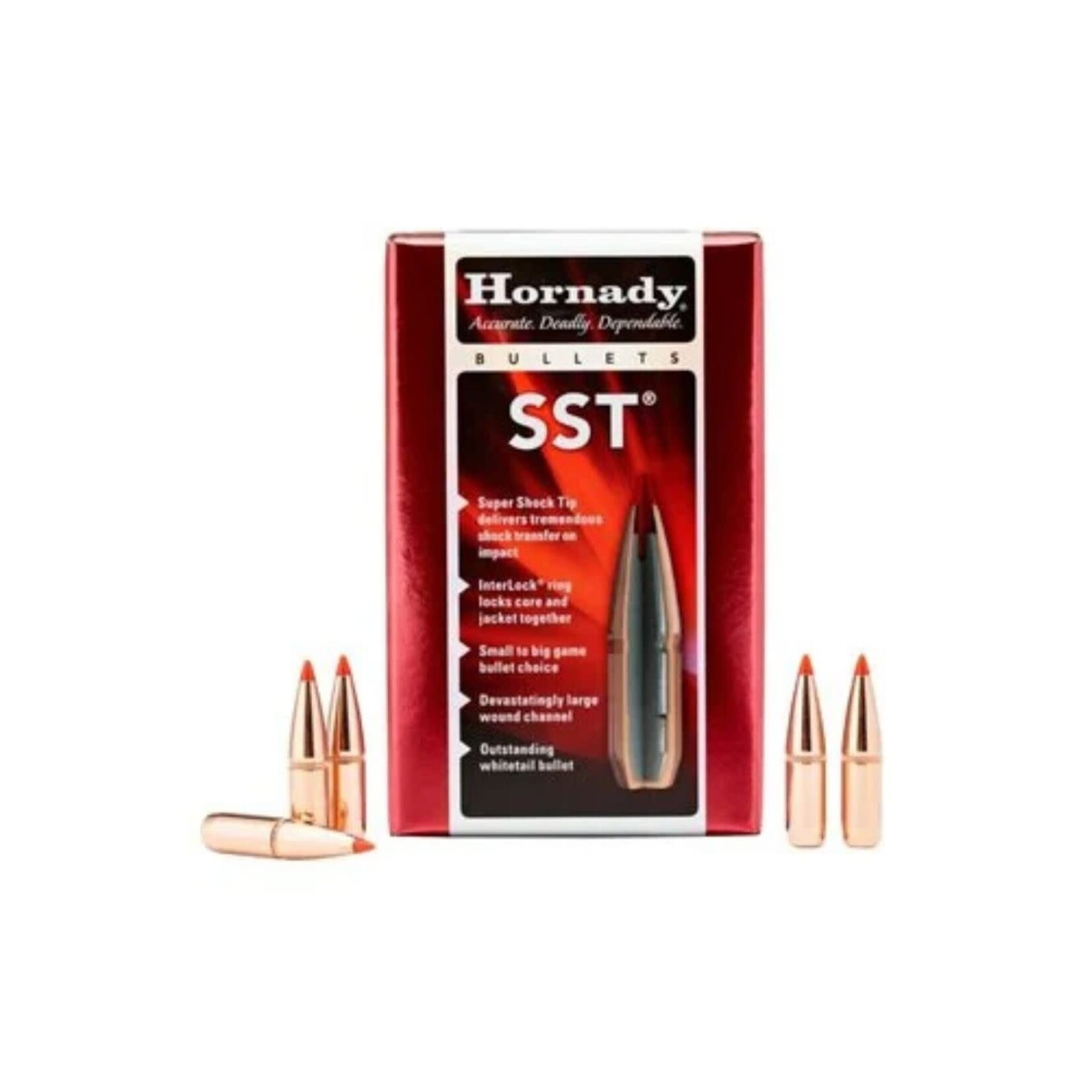 HORNADY HORNADY 270 CAL 277" 150 GR SST BULLETS 100 CT