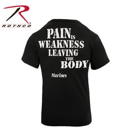 Rothco Marines Pain Is Weakness T-Shirt